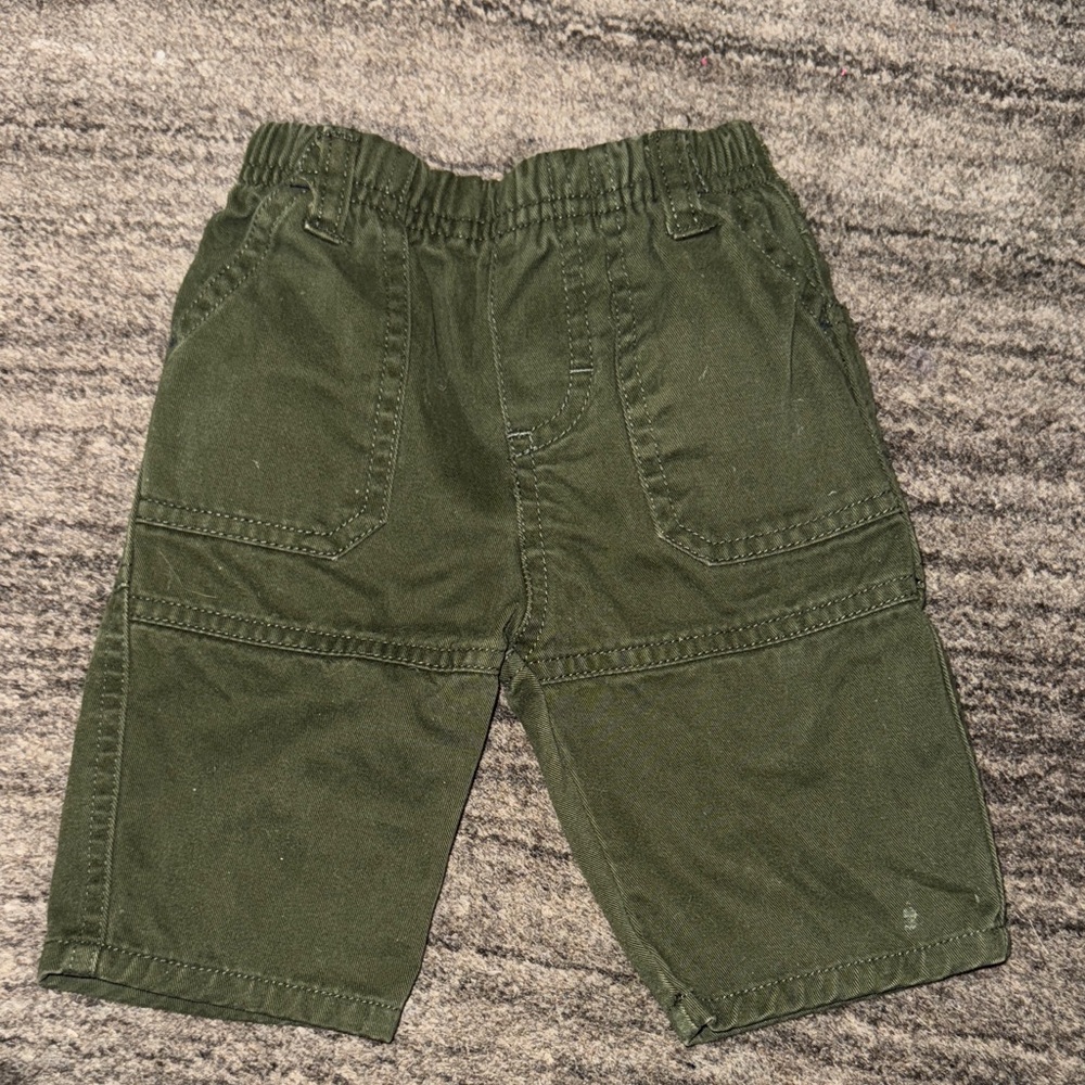 OshKosh B'gosh Kids Dark Green Cargo Pants